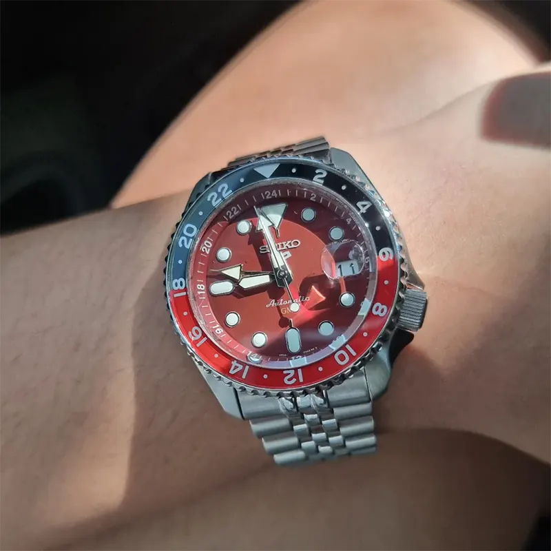 Seiko 5 Sports GMT  LIMITED EDITION Red Passion Men’s Watch- SSK031K1